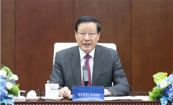 应勇视频出席第七次金砖国家总检察长会议并作主旨发言2 应勇视频出席第七次金砖国家总检察长会议并作主旨发言2